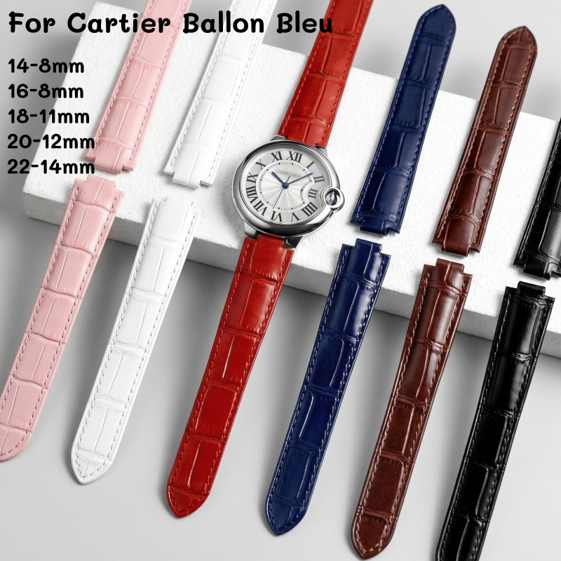 Cartier Watch Ballon Bleu - Bracelet de montre en cuir à