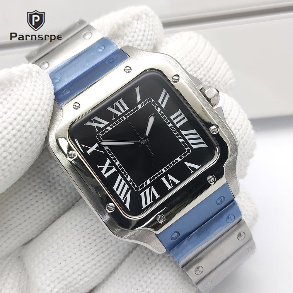 Cartier Watch Tank - Montres pour hommes, boîtier carré, nouvelle