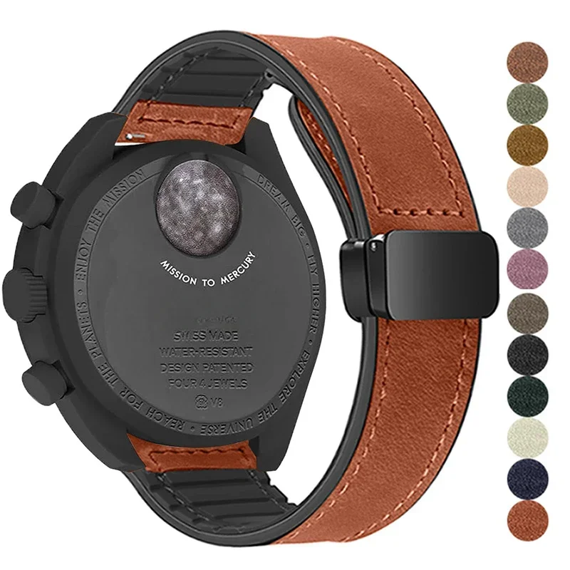 Omega Watch Constellation - Bracelet de montre en cuir et