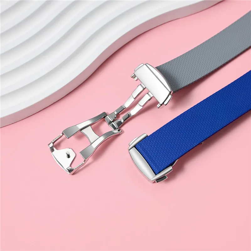 Bracelet en caoutchouc fluoré  - Omega Watch Seamaster avis et prix