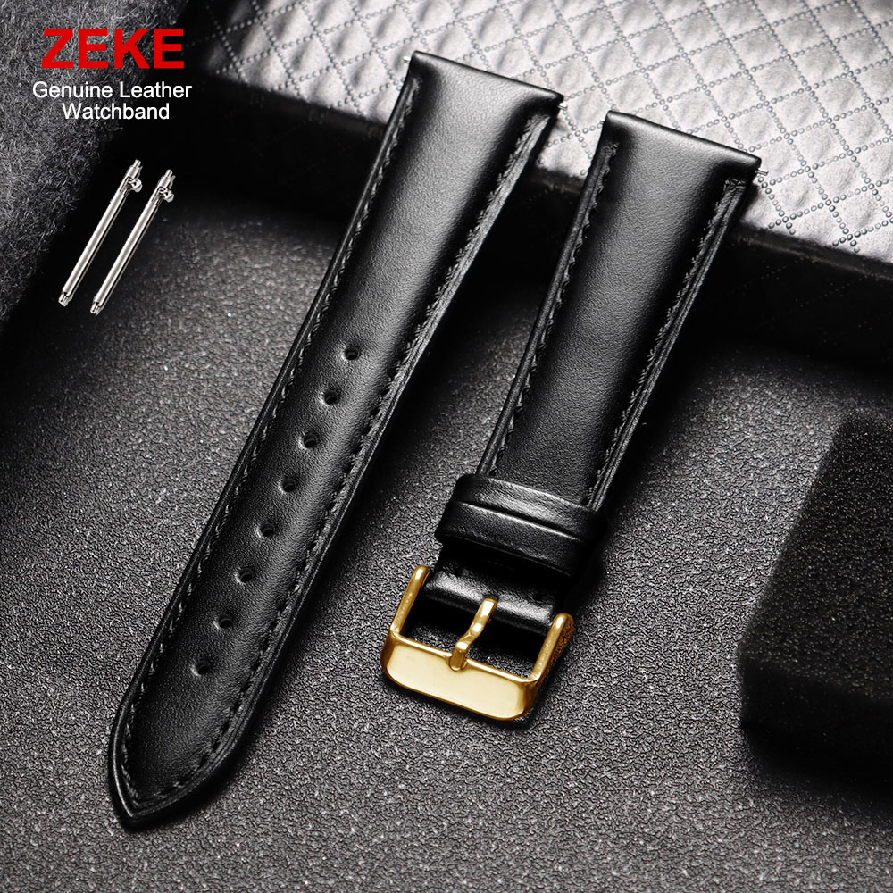Bracelet de montre en cuir vér - Leather Strap Quick Release avis et prix