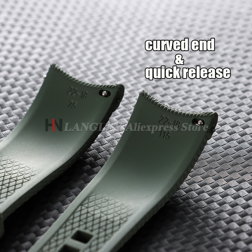 Bracelet en caoutchouc fluoré  - Omega Watch Seamaster avis et prix