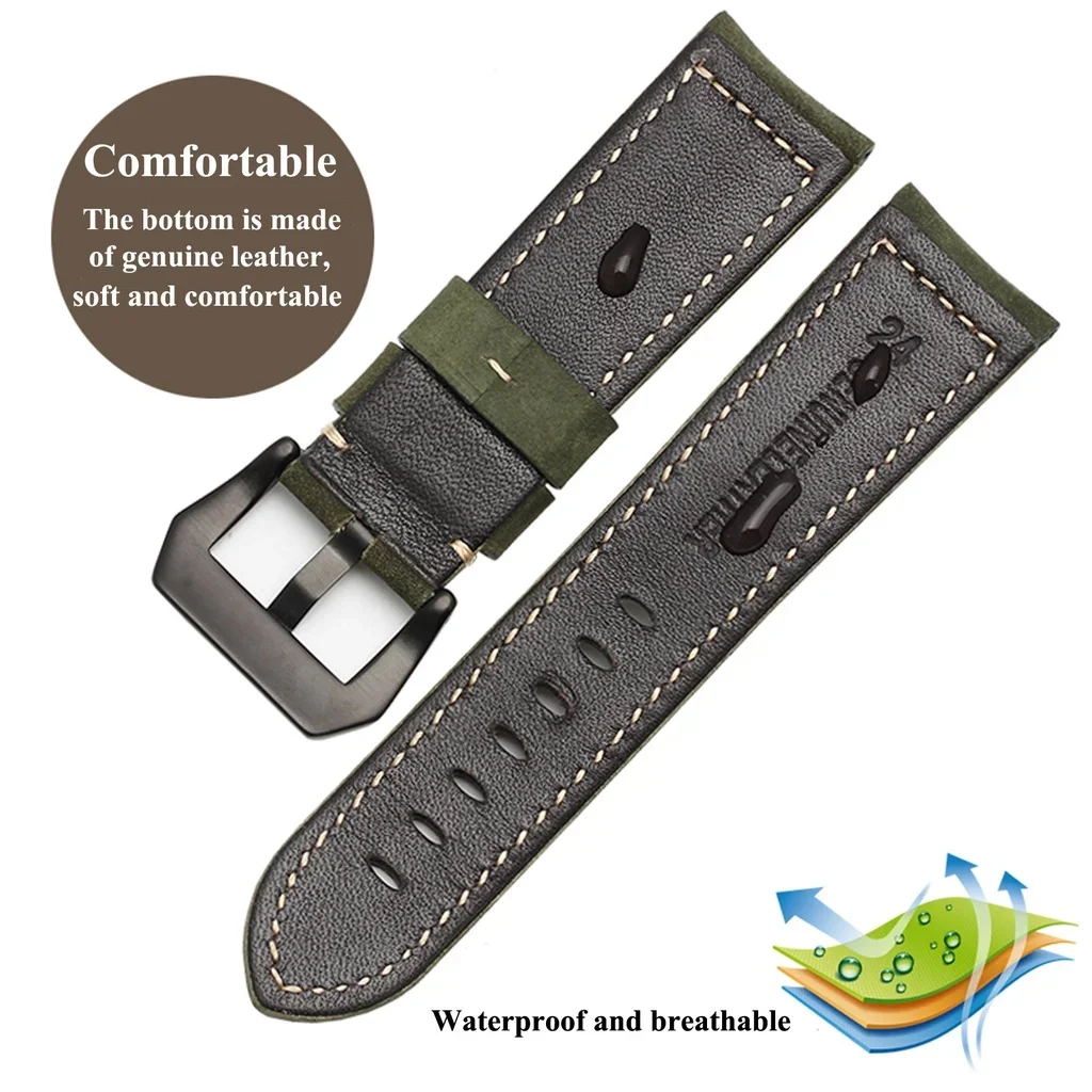 Bracelets en cuir à dégagement - Leather Strap Quick Release avis et prix