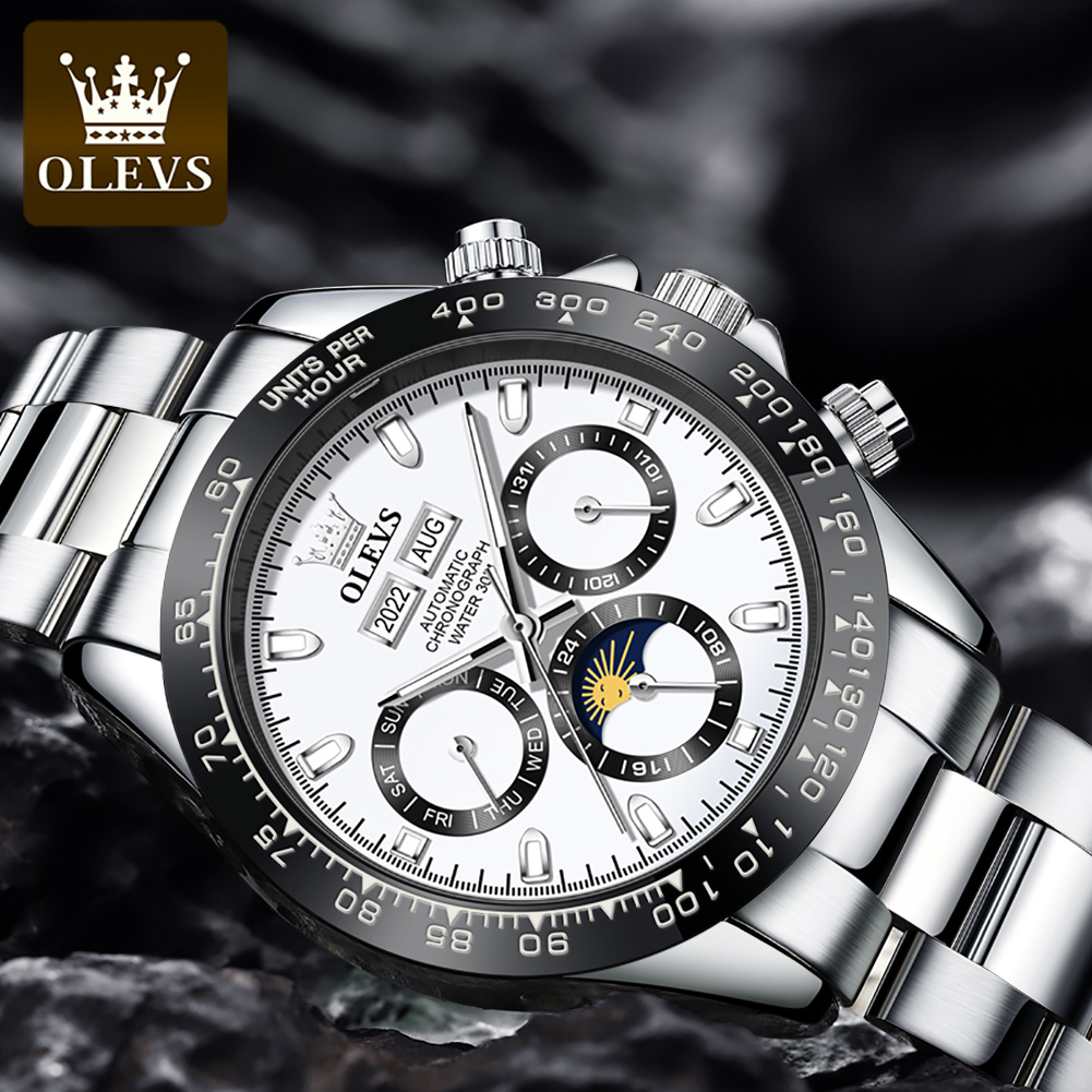 OLEVS 6654 montre de luxe pour - Rolex Watch Daytona avis et prix