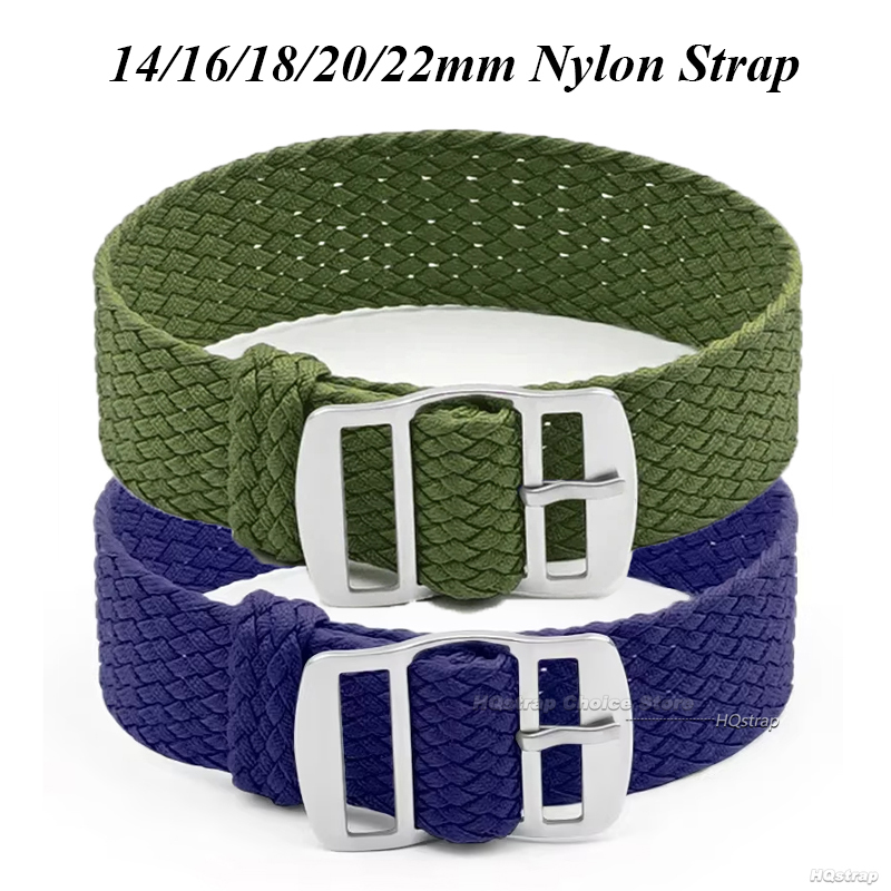 16mm 18mm 20mm 22mm Bracelet p - Perlon Strap Woven avis et prix