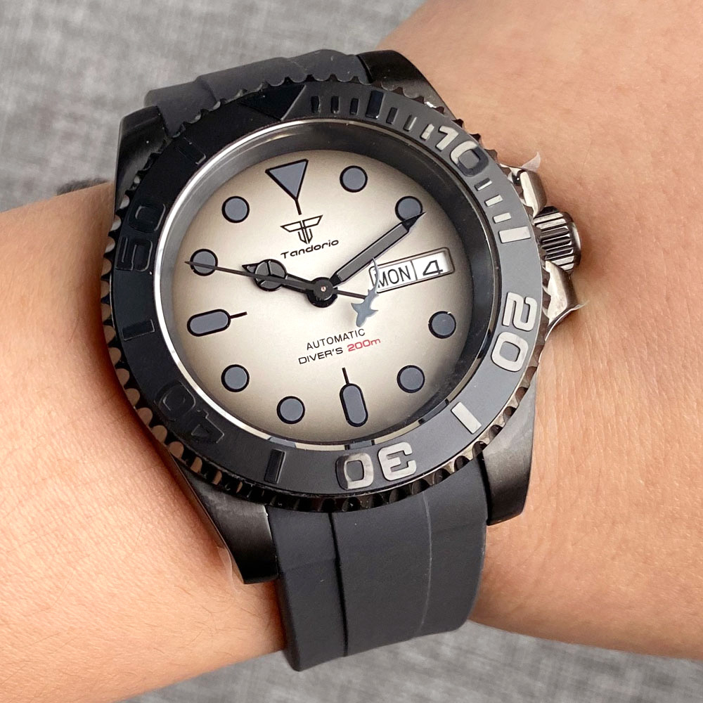 Tandorio-Montre de plongée aut - Rubber Strap Diver avis et prix