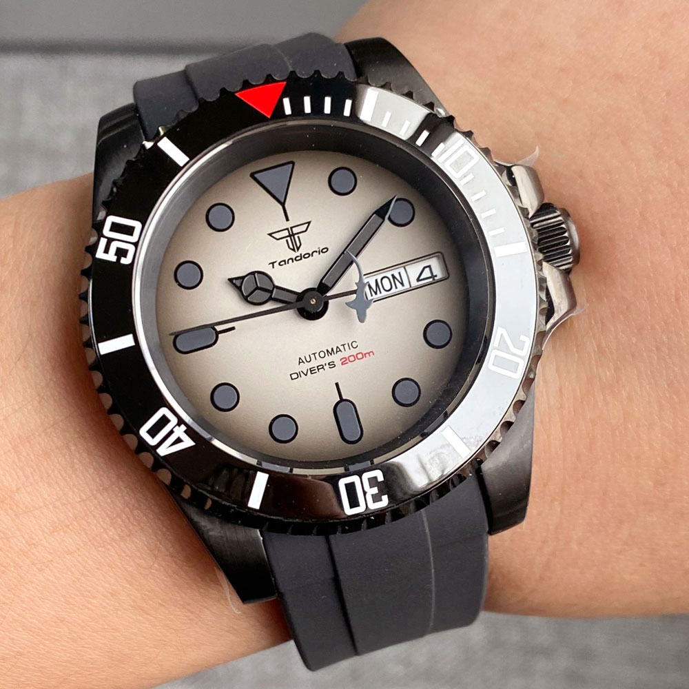 Tandorio-Montre de plongée aut - Rubber Strap Diver avis et prix