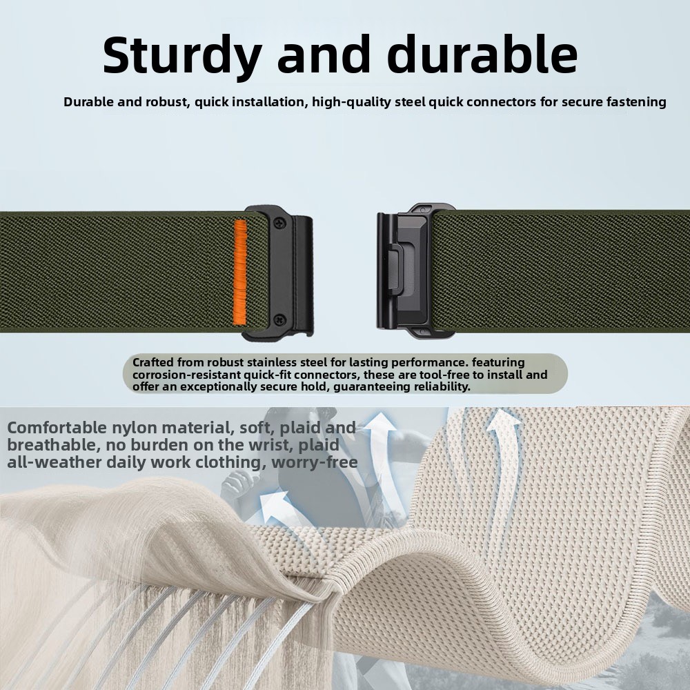 Bracelet élastique en nylon de - Parachute Strap Elastic avis et prix