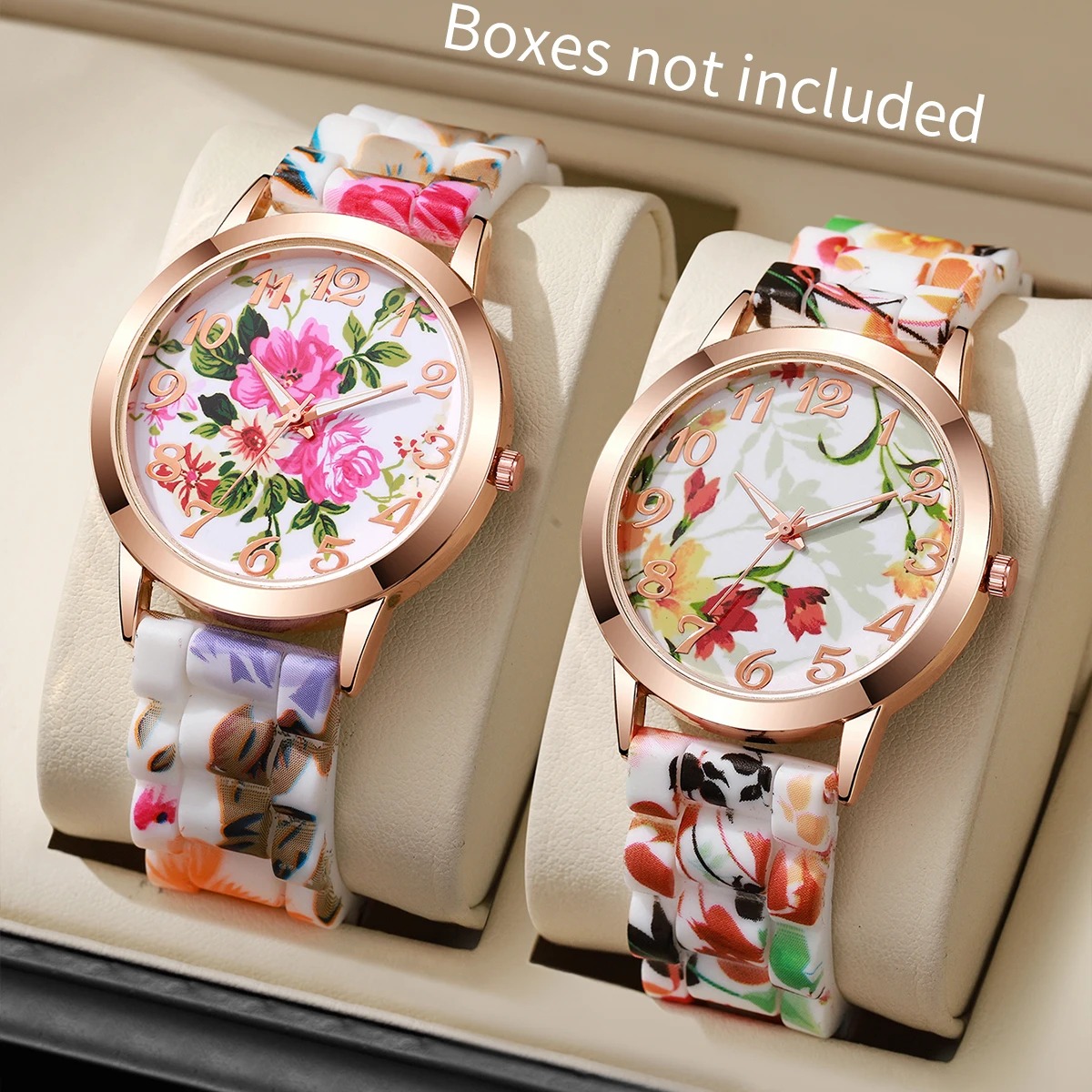 Montres pour femmes, 2 pièces, - Silicone Band Women avis et prix