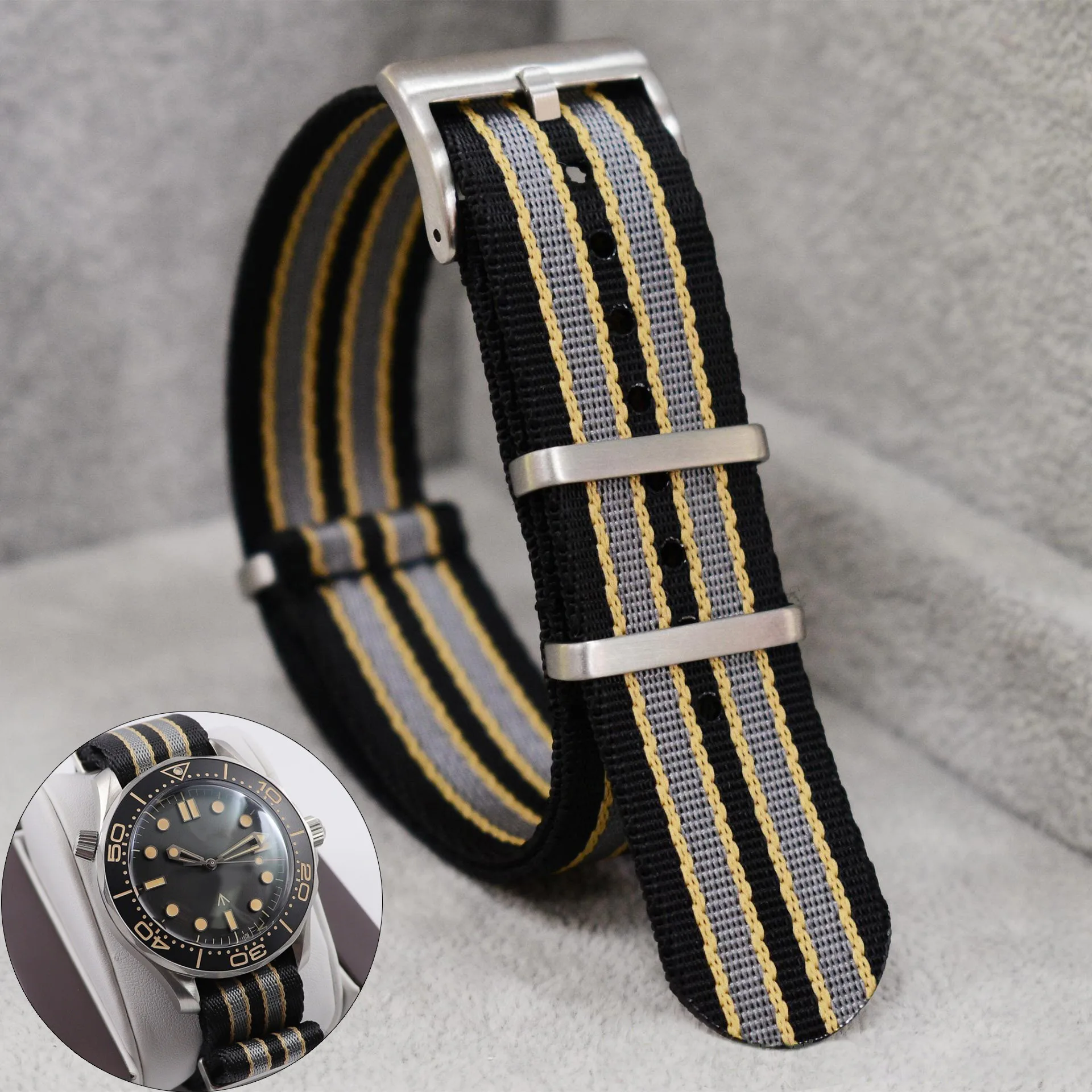 Bracelet de montre en Nylon de - Nato Strap Nylon avis et prix