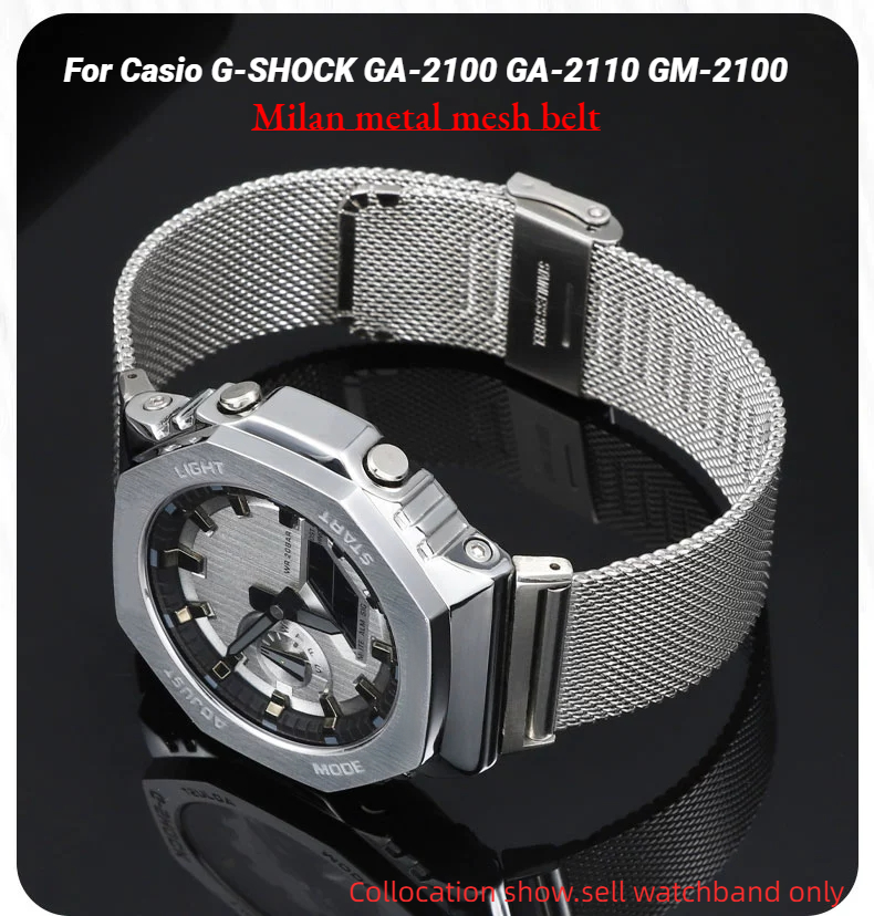 Ceinture en maille métallique  - Casio Watch G-Shock Dw-5600 avis et prix
